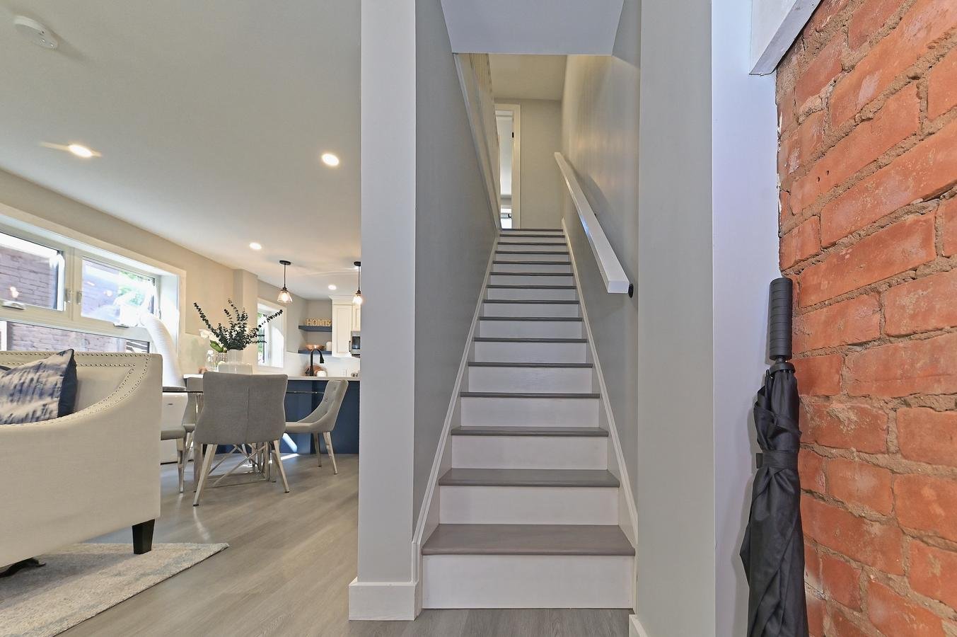 Home Renovation New Flooring and Stairs