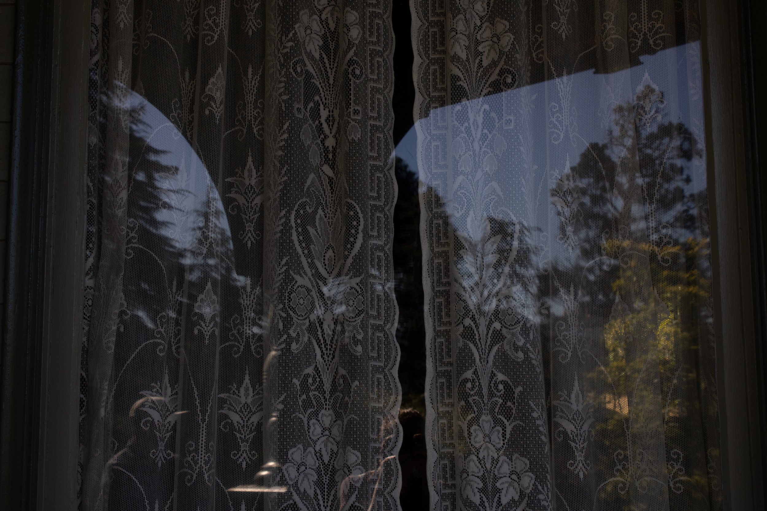 Part of a short film I created, this photo was determined to create anxiousness in whats behind the curtain. 