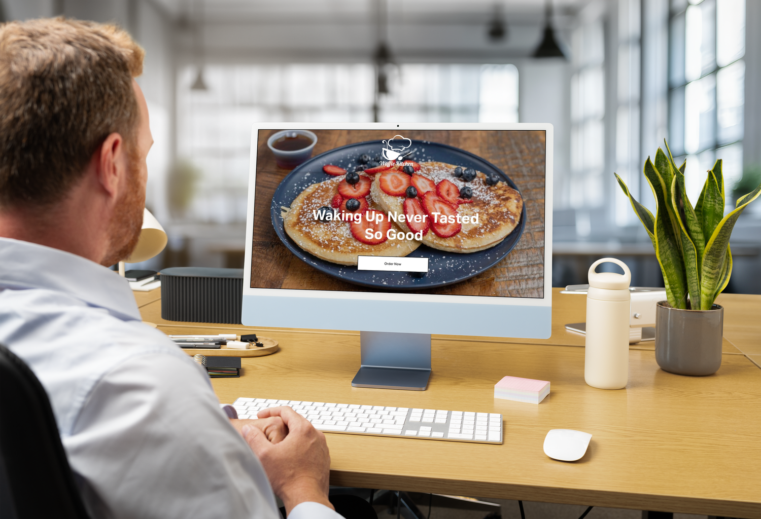 Custom Website Design Example