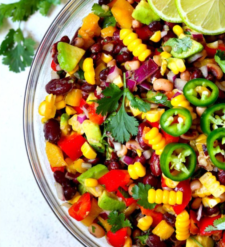 Ensalada Mexicana de Frijoles