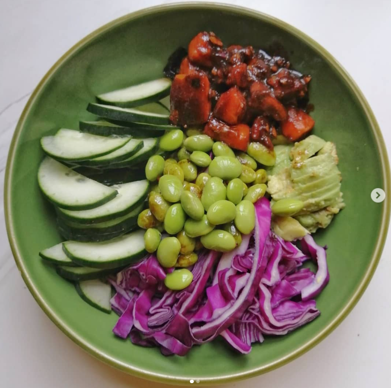 Poke Bowl de “Salmón” de Papaya