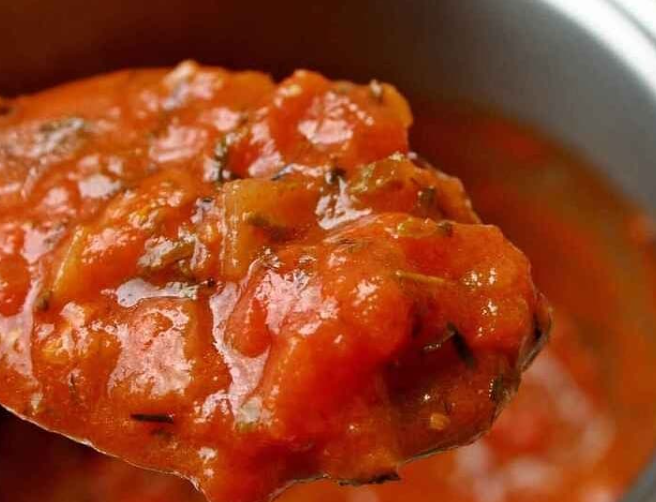 Salsa de Tomate Casera