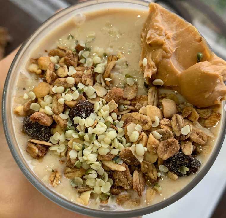 Smoothie de Banano y Mantequilla de Maní