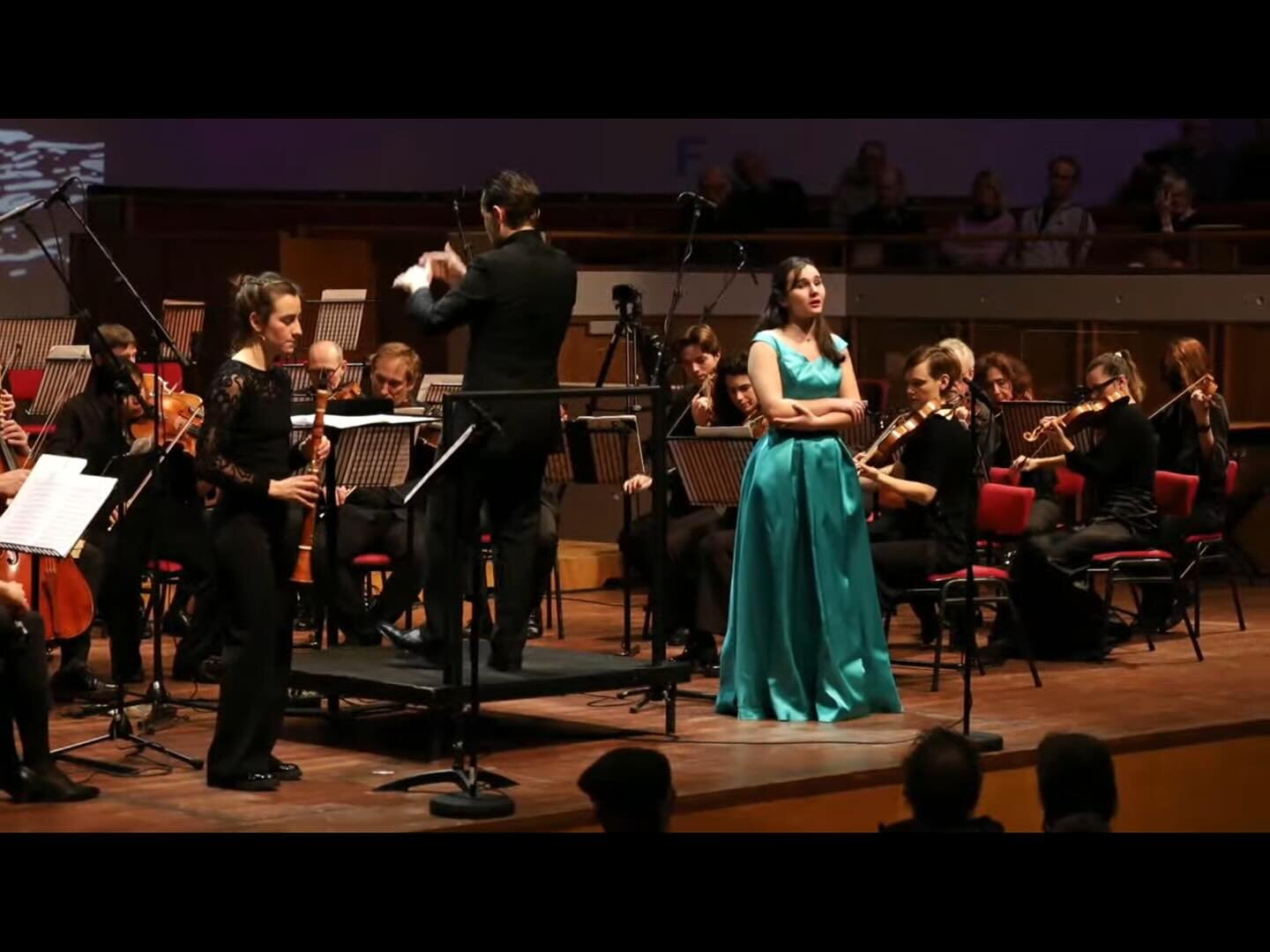 So proud of @laurapimentasoprano @laura___pimenta!  This afternoon she sang the most beautiful Shepherd on the Rock with orchestra.  Laura studied with me last spring and we worked on the piece for the audition when I was in The Hague in November.  W