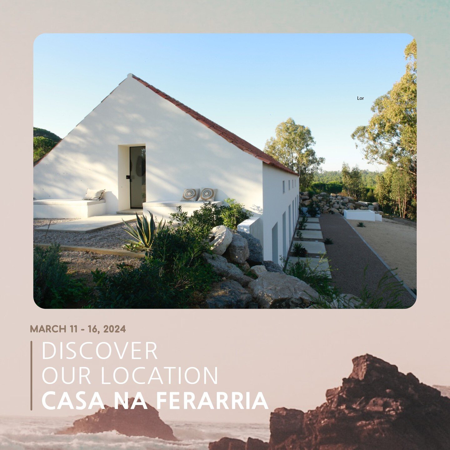 Join us and reset into a more balanced lifestyle. @casas_na_ferraria 
is a unique place half an hour south of
Lisbon. Where the air is filled with the
scent of eucalyptus. Stroll through the
surrounding forests and feel rejuvenated.
