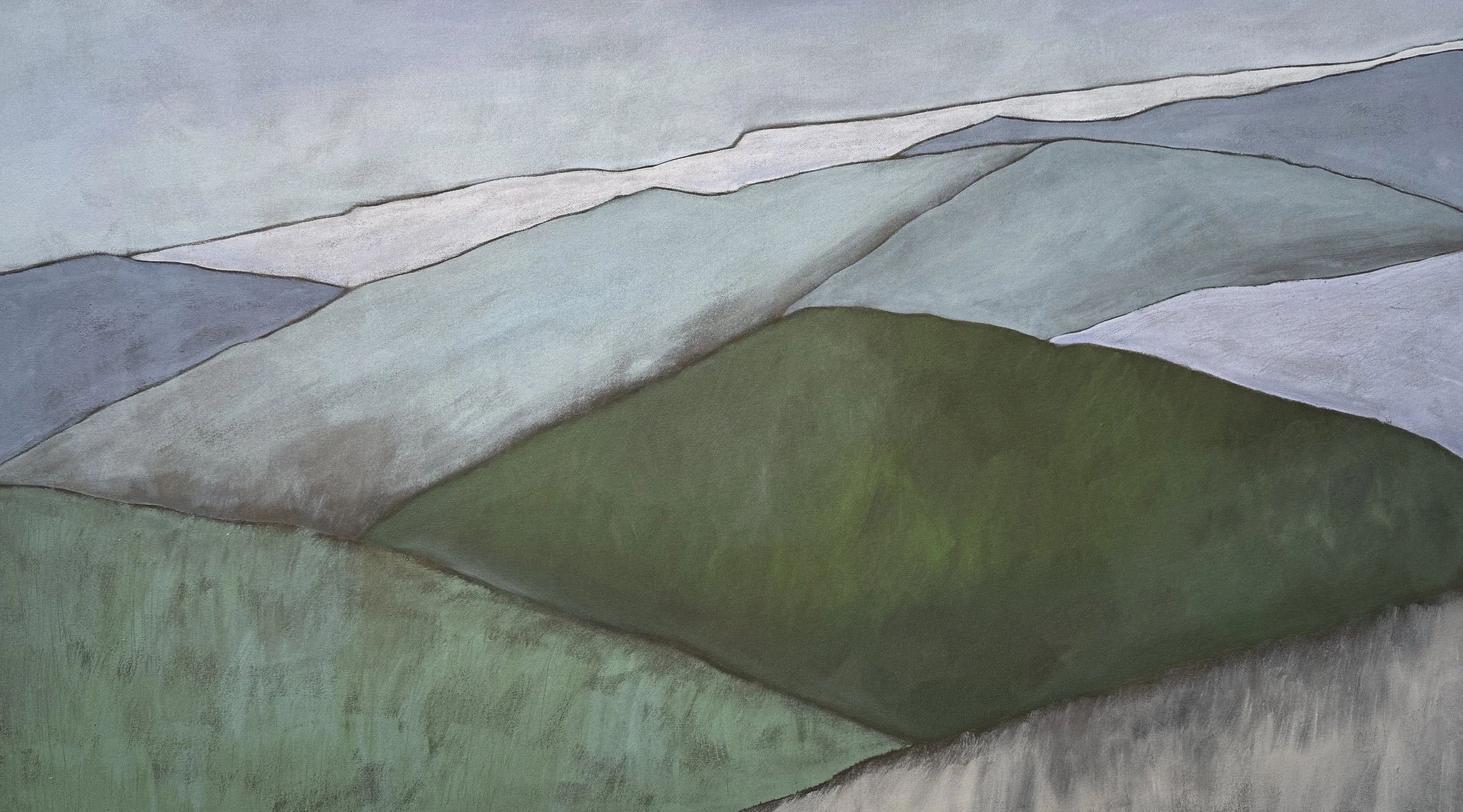 Rainy Summer 26in X 46in