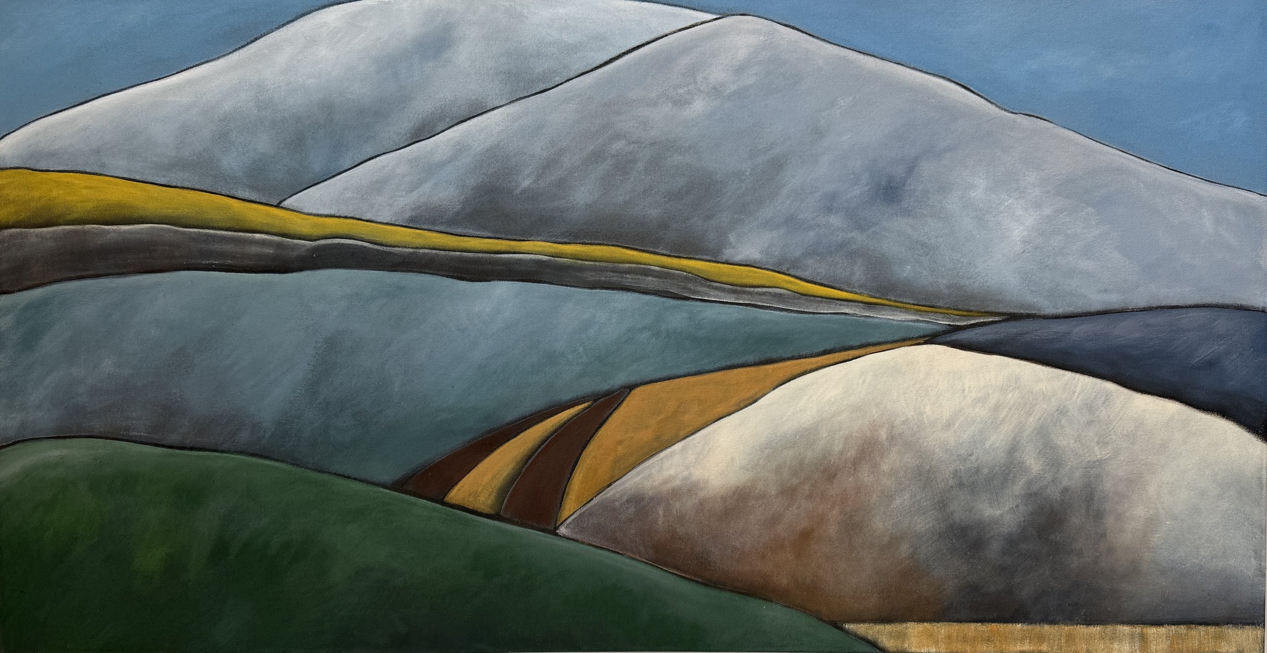 Mountain Vibe 46in X 24in