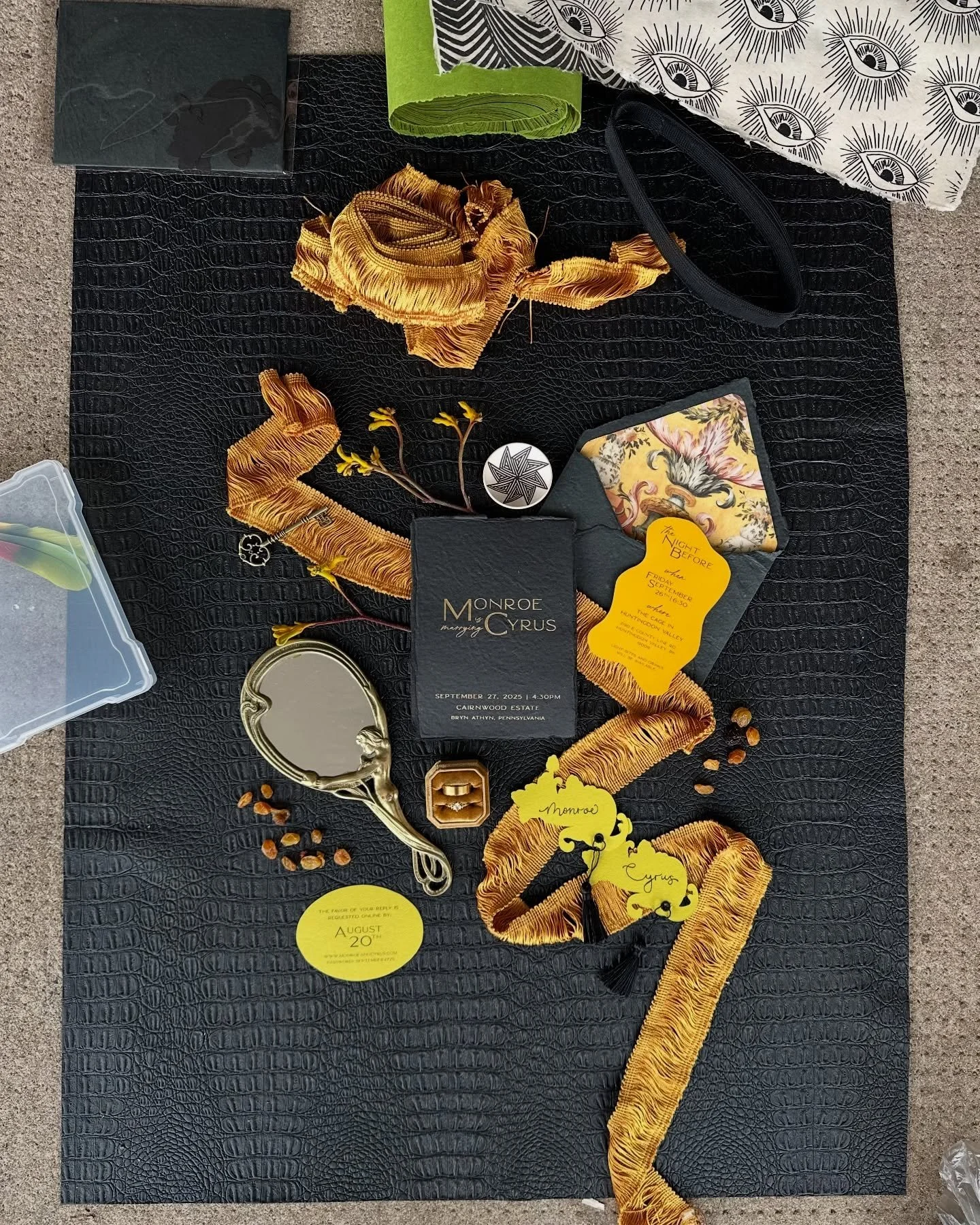 It&rsquo;s been O N E week since we laid these beauts down at @eastcoaststyledshoots details and flat lay workshop.

There were 10 photographers at this workshop! I love seeing 10 different perspectives on the same flat lays and I am bursting to see 
