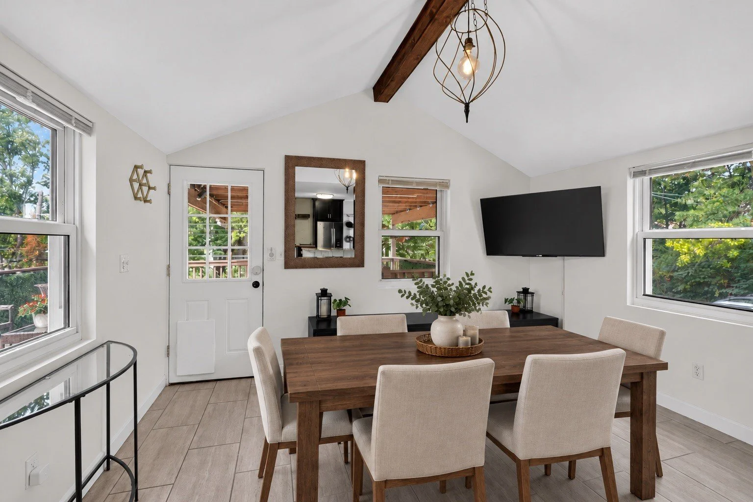 *Virtually staged with a dining table and chairs