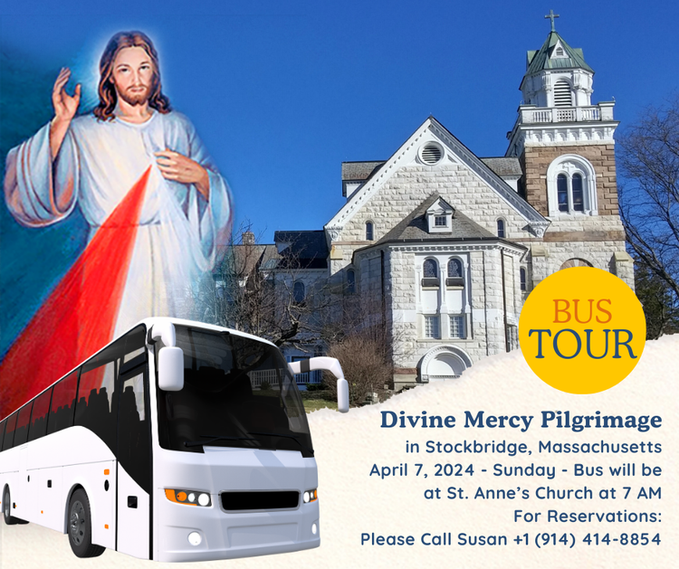 Divine Mercy Pilgrimage 2024 - Bus Tour — St. Anne's of the Heights