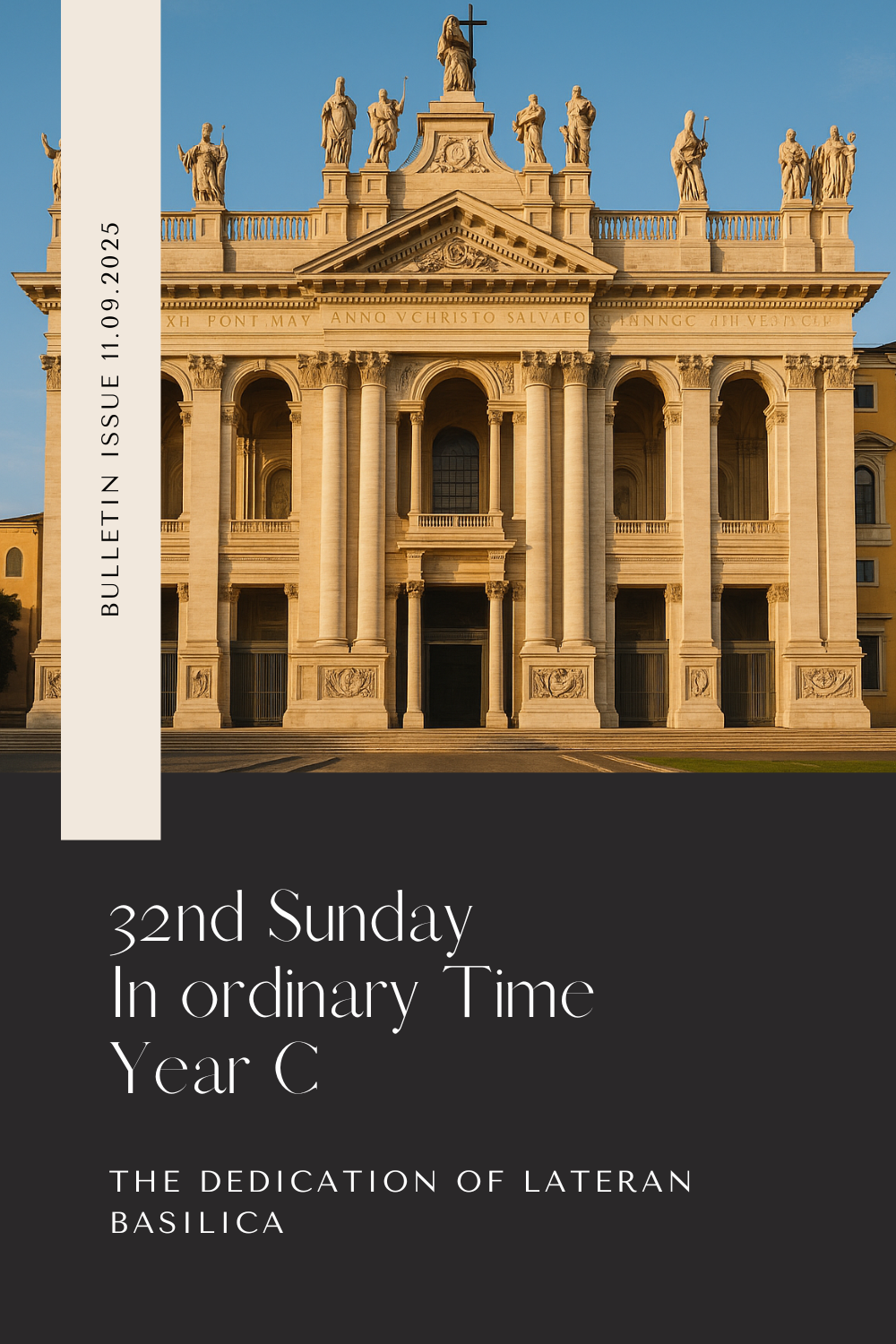 Bulletin – November 9, 2025