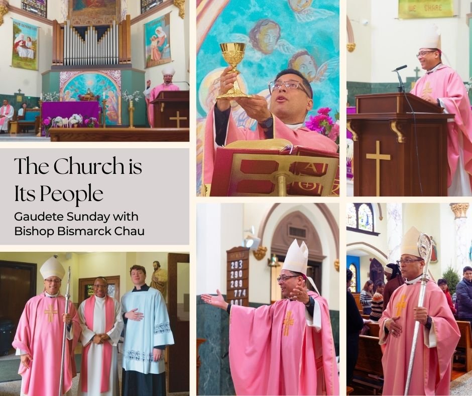 The Church Is Its People: Gaudete Sunday with Bishop Bismarck Chau