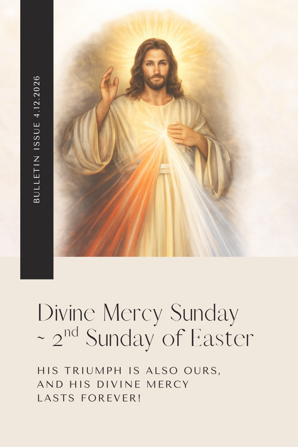 April 12, 2026 - Bulletin