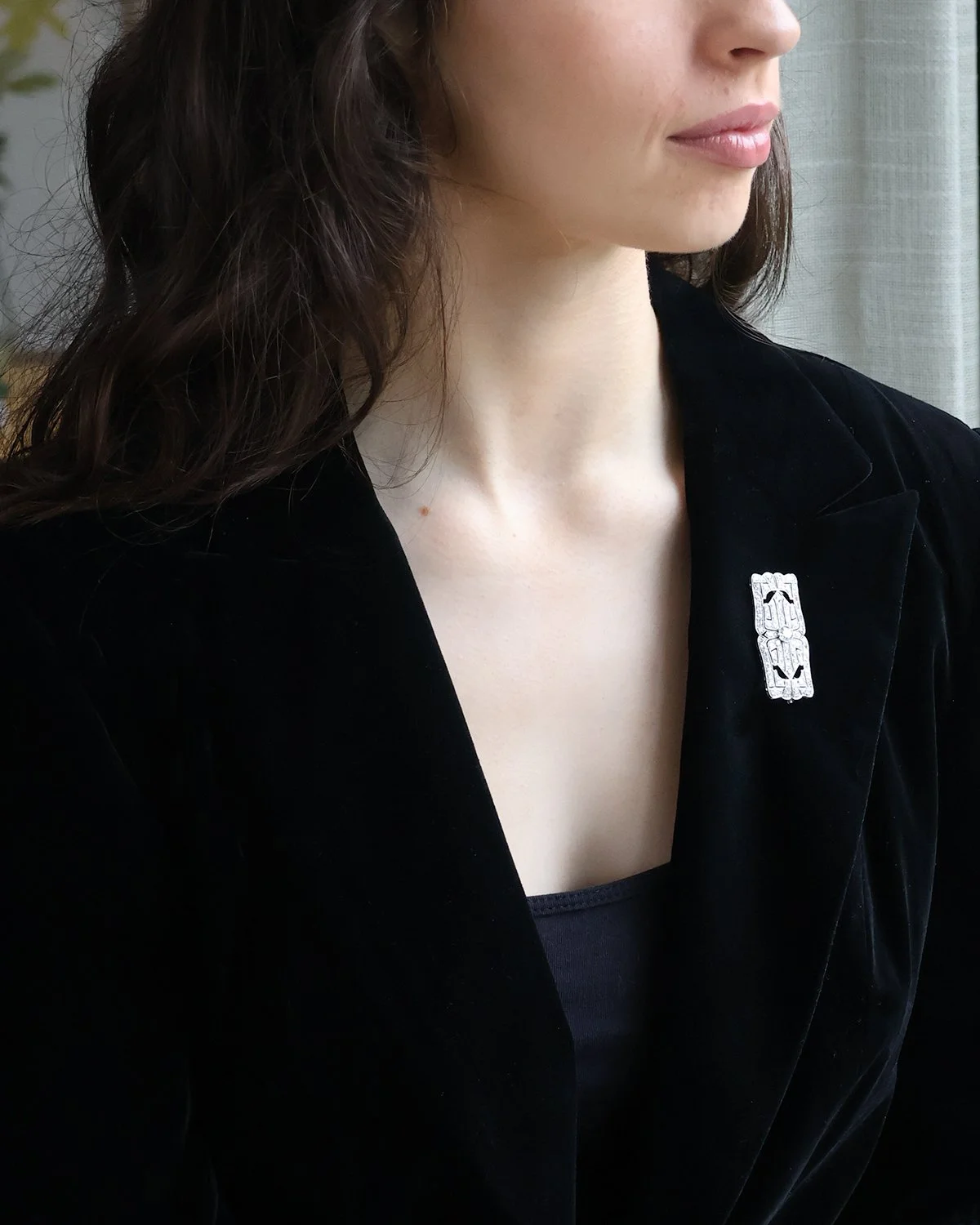 Brooch upright on lapel wideshot.jpg