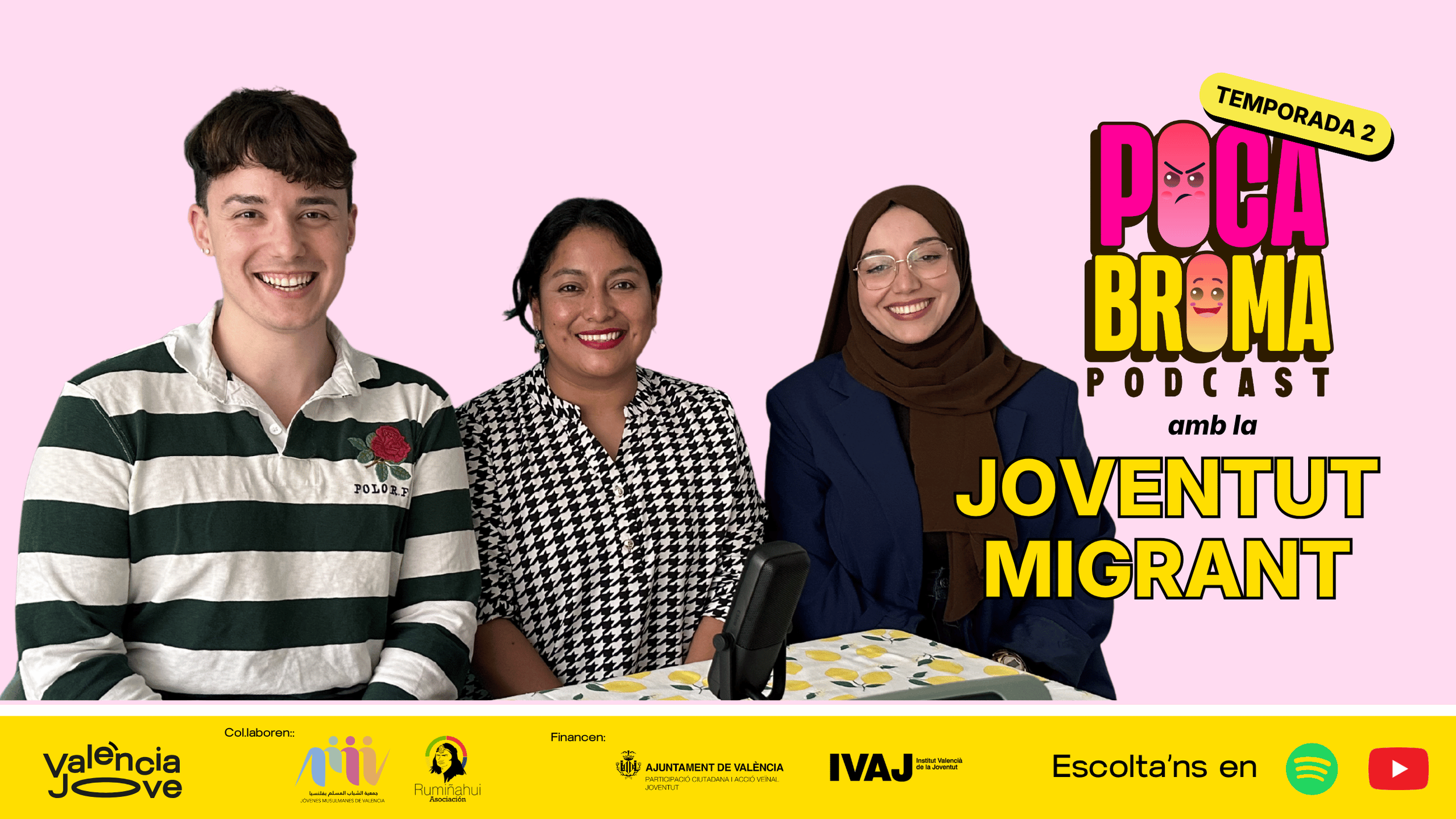 La joventut de València alça la veu contra el racisme i reivindica la regularització en el nou episodi de Poca Broma