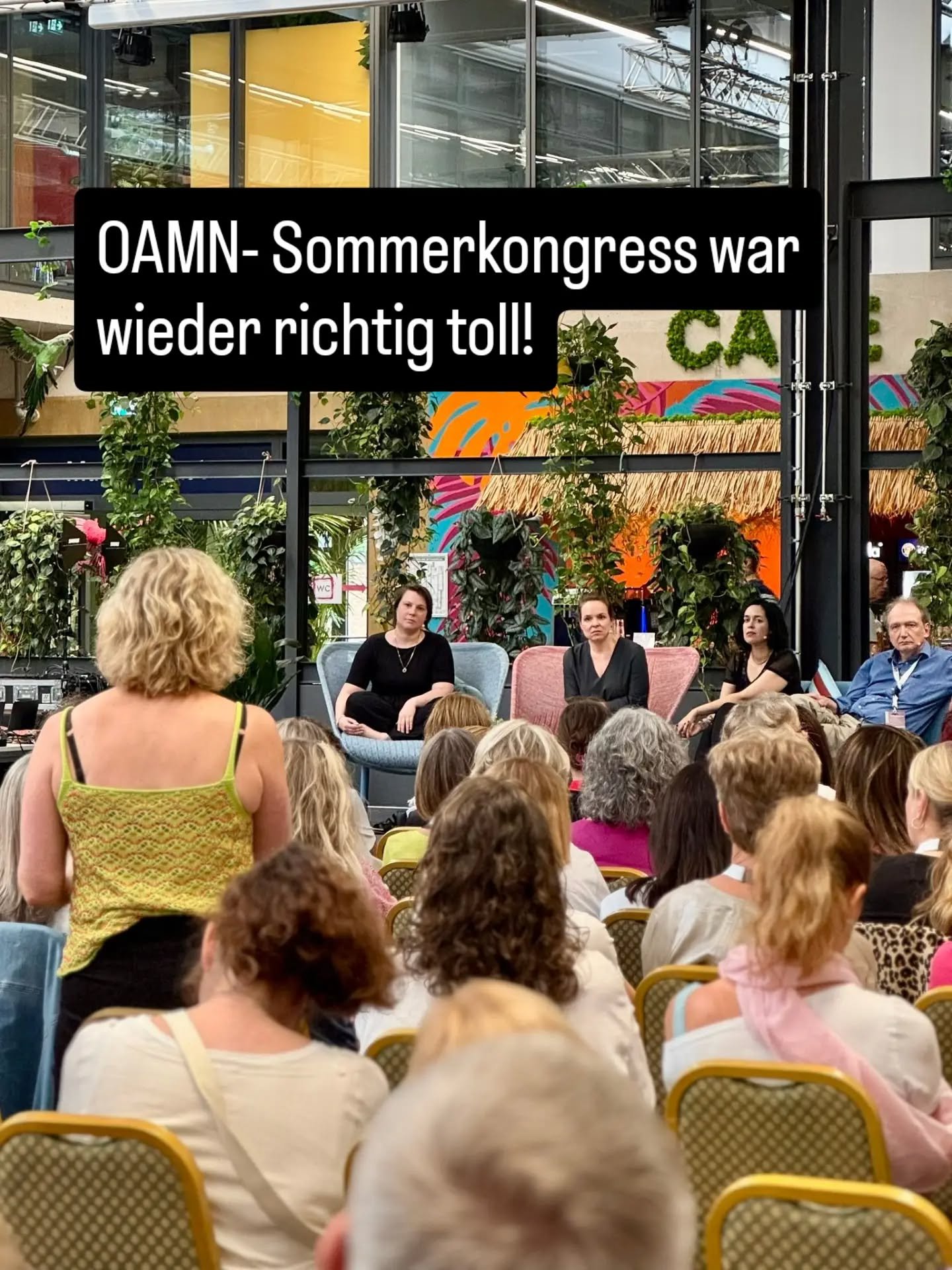 Letztes Wochenende war wieder OAMN-Sommerkongress. So viel best&auml;rkende und inspirierende Geschichten, so viel tolle Menschen, spannende Anregungen und interessanten Diskussionen. 
Wie sch&ouml;n, dass wir wieder dabei sein durften. Und ganz gro&