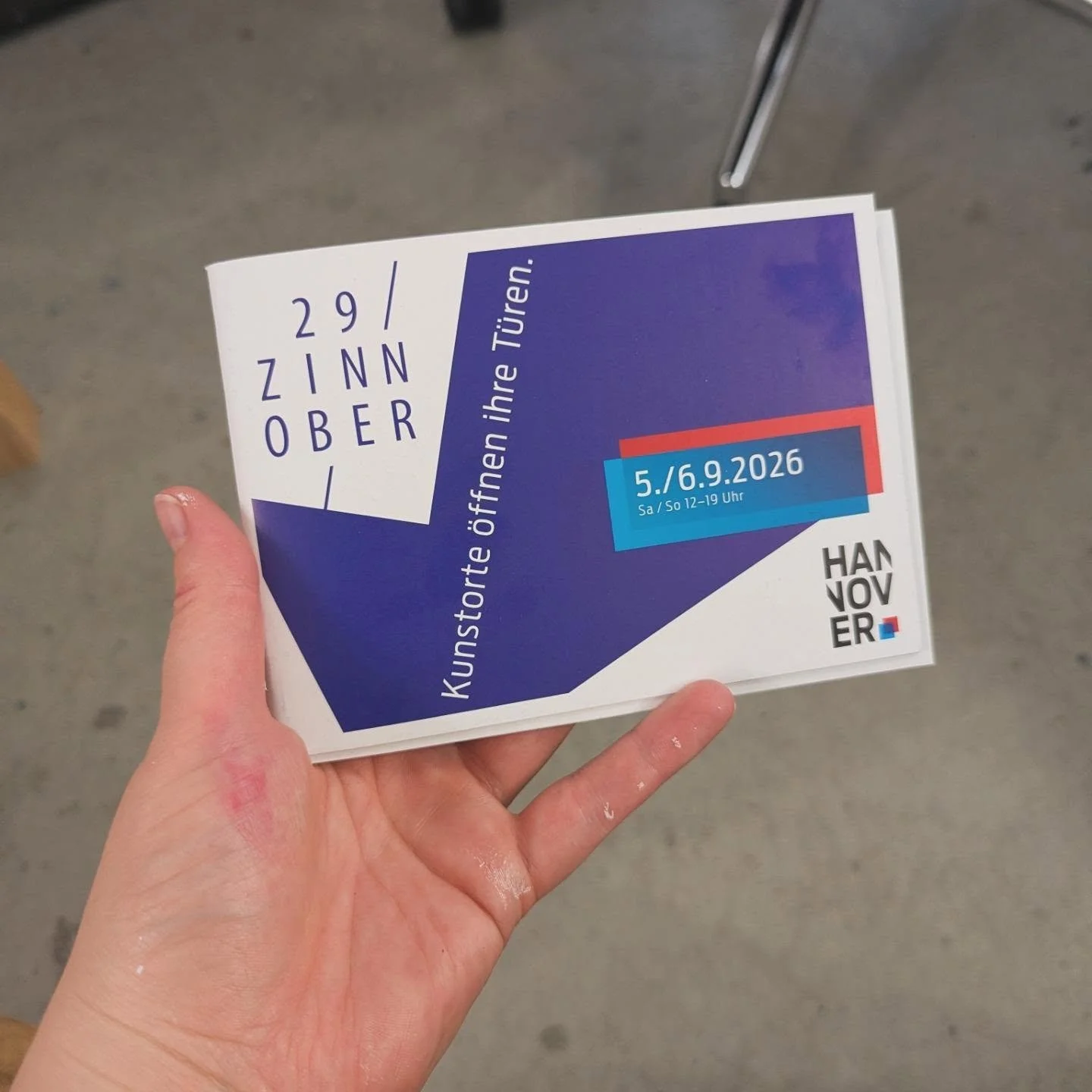 Kommt ihr vorbei, wenn ihr m&ouml;gt :) 
5./6.9. in Hannover