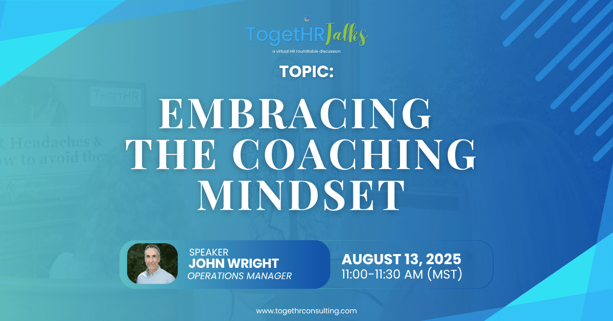 Embracing the Coaching Mindset