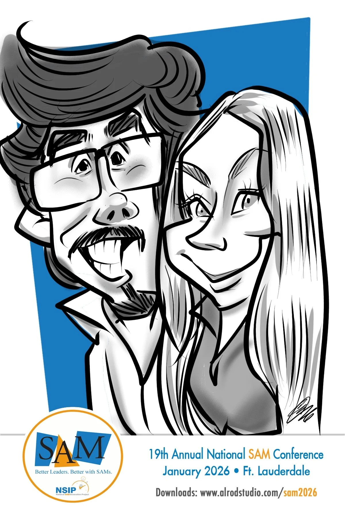 Ft. Lauderdale Florida Digital Caricature Artists