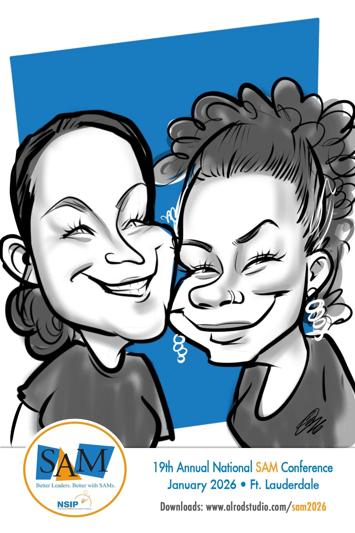 Ft. Lauderdale Florida Digital Caricature Artists