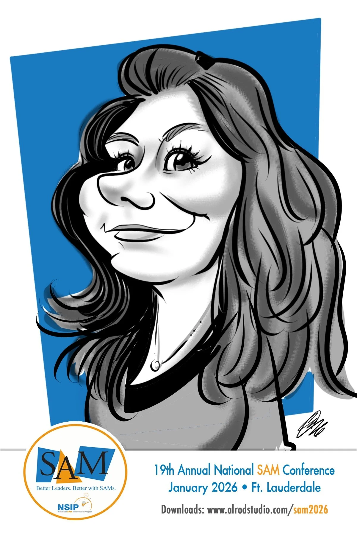 Ft. Lauderdale Florida Digital Caricature Artists