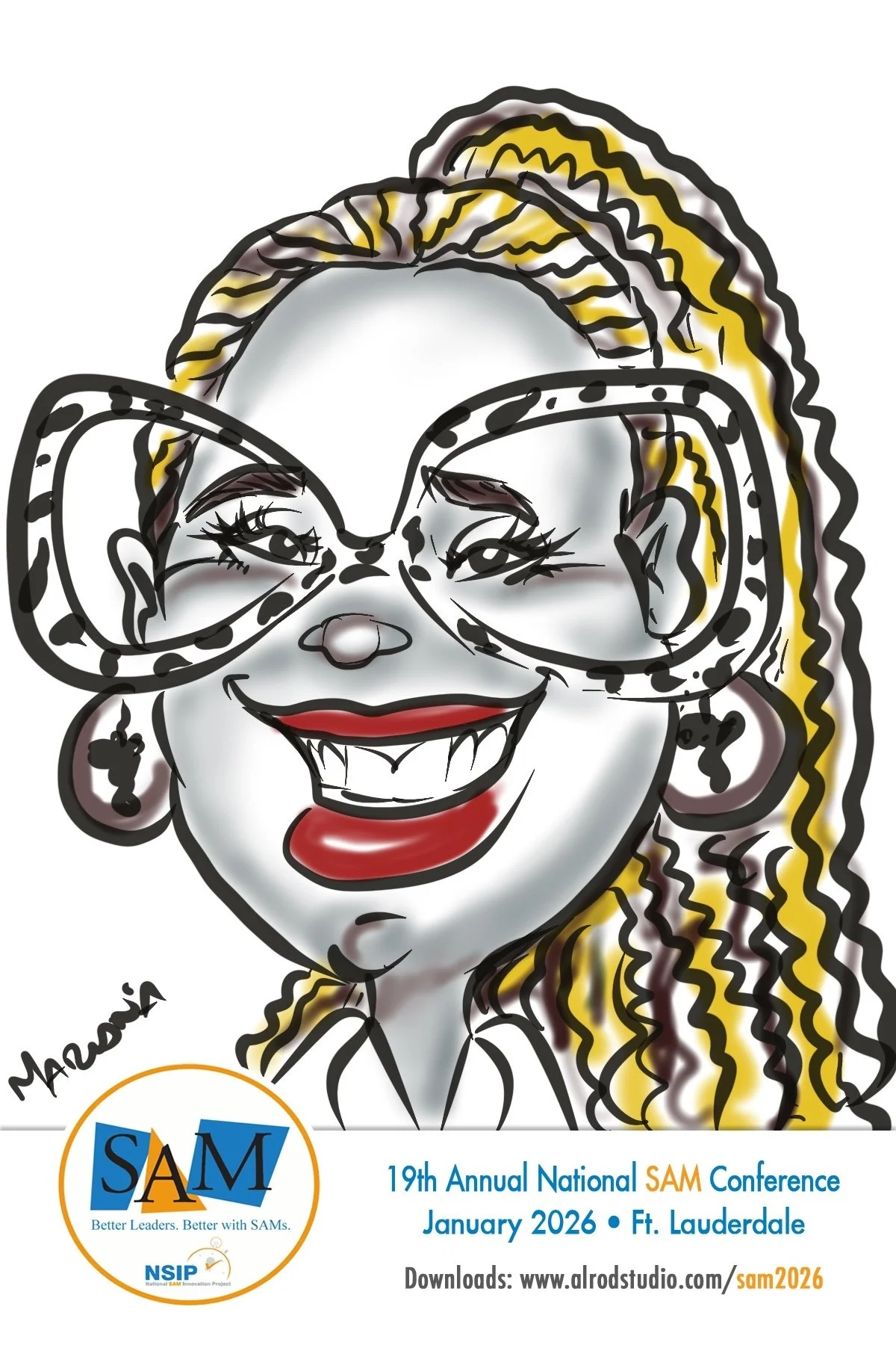 Ft. Lauderdale Florida Digital Caricature Artists
