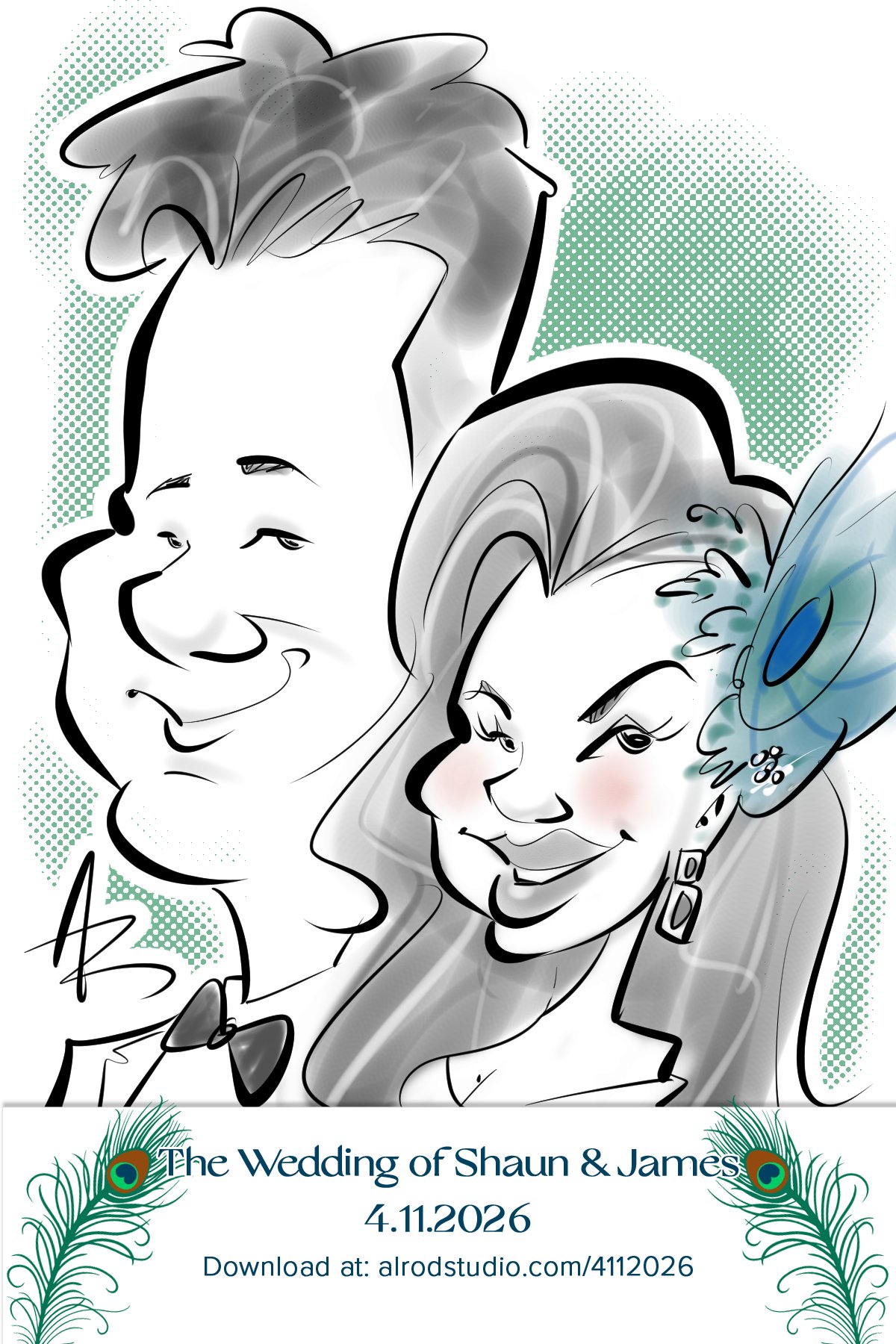Miami Digital Caricatures 
