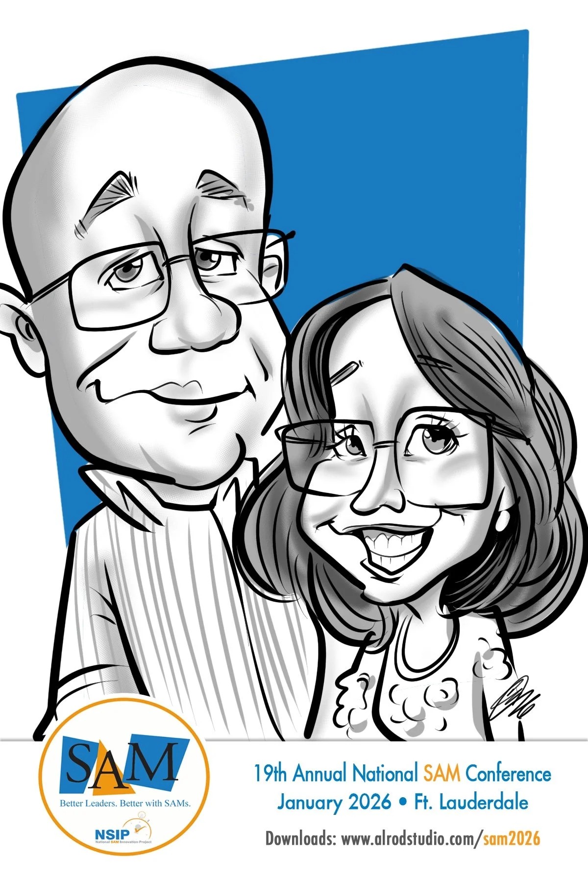 Ft. Lauderdale Florida Digital Caricature Artists