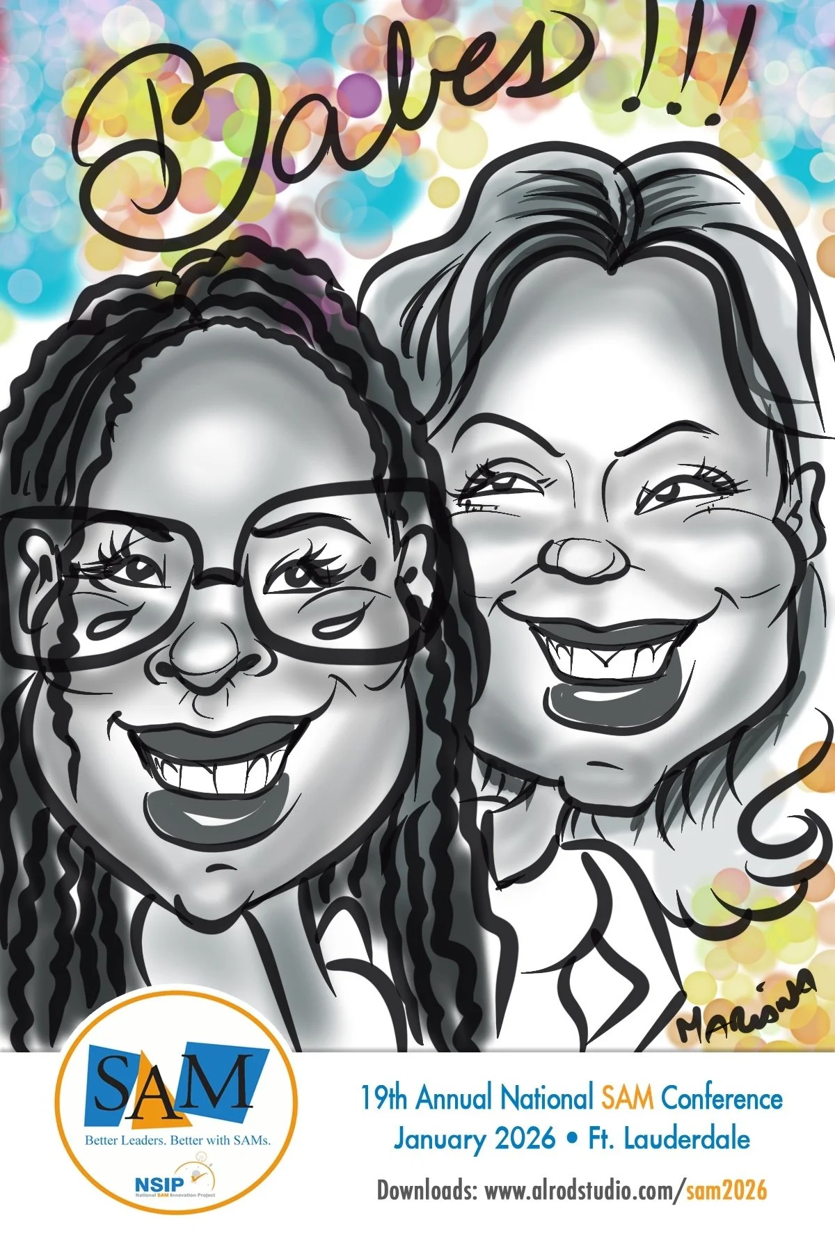 Ft. Lauderdale Florida Digital Caricature Artists