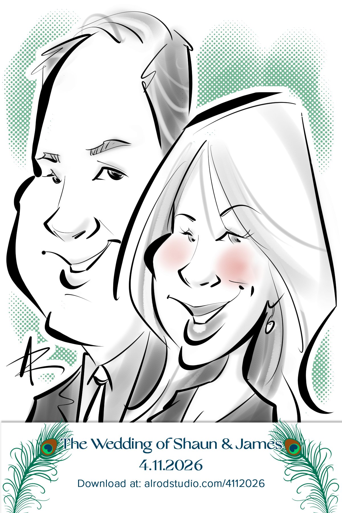 Miami Digital Caricatures 