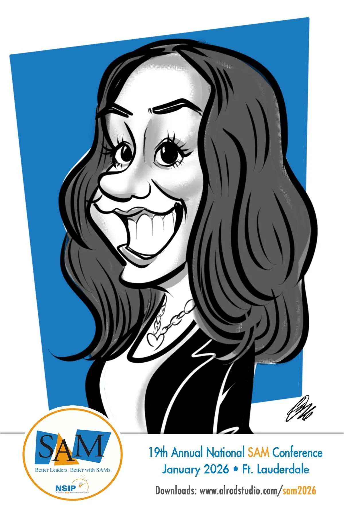 Ft. Lauderdale Florida Digital Caricature Artists