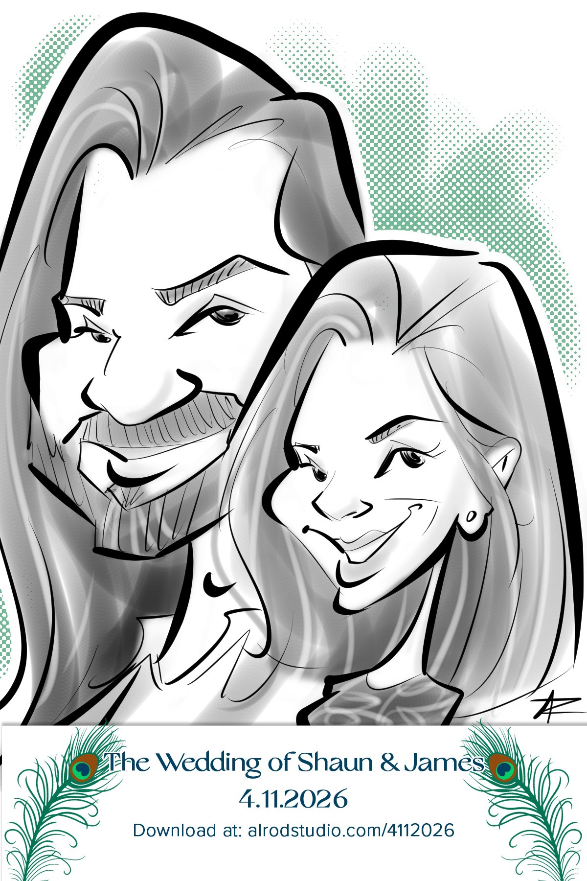 Miami Digital Caricatures 