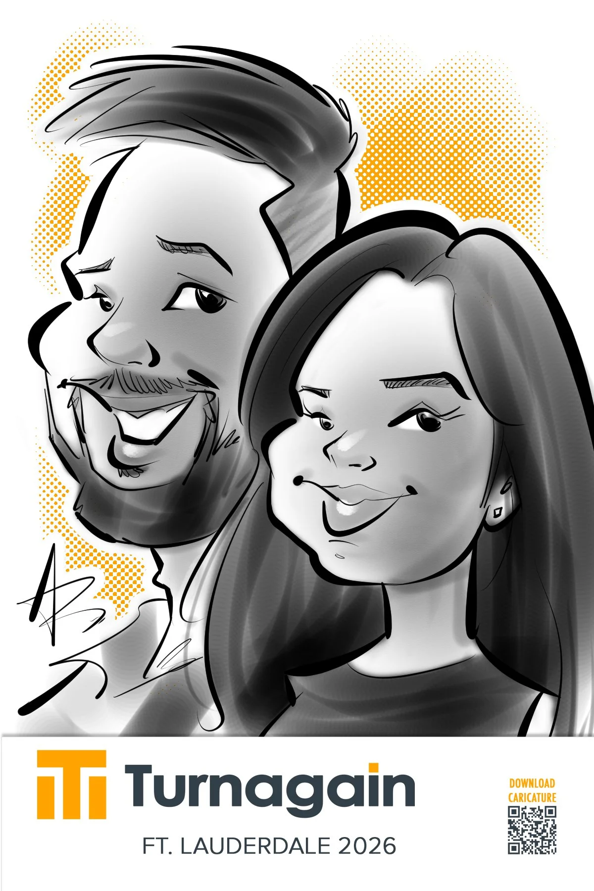Ft. Lauderdale Digital Caricatures