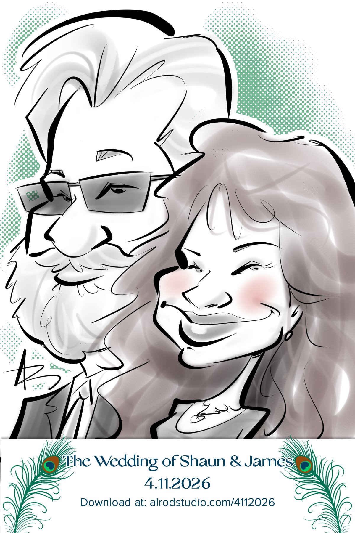 Miami Digital Caricatures 