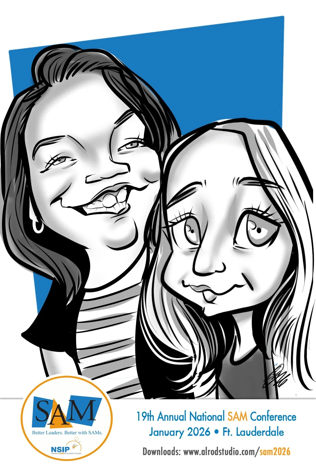Ft. Lauderdale Florida Digital Caricature Artists