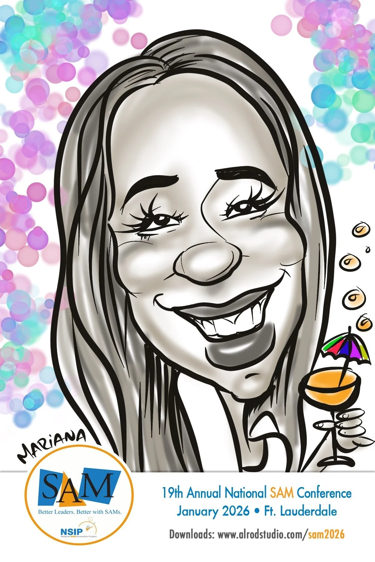 Ft. Lauderdale Florida Digital Caricature Artists
