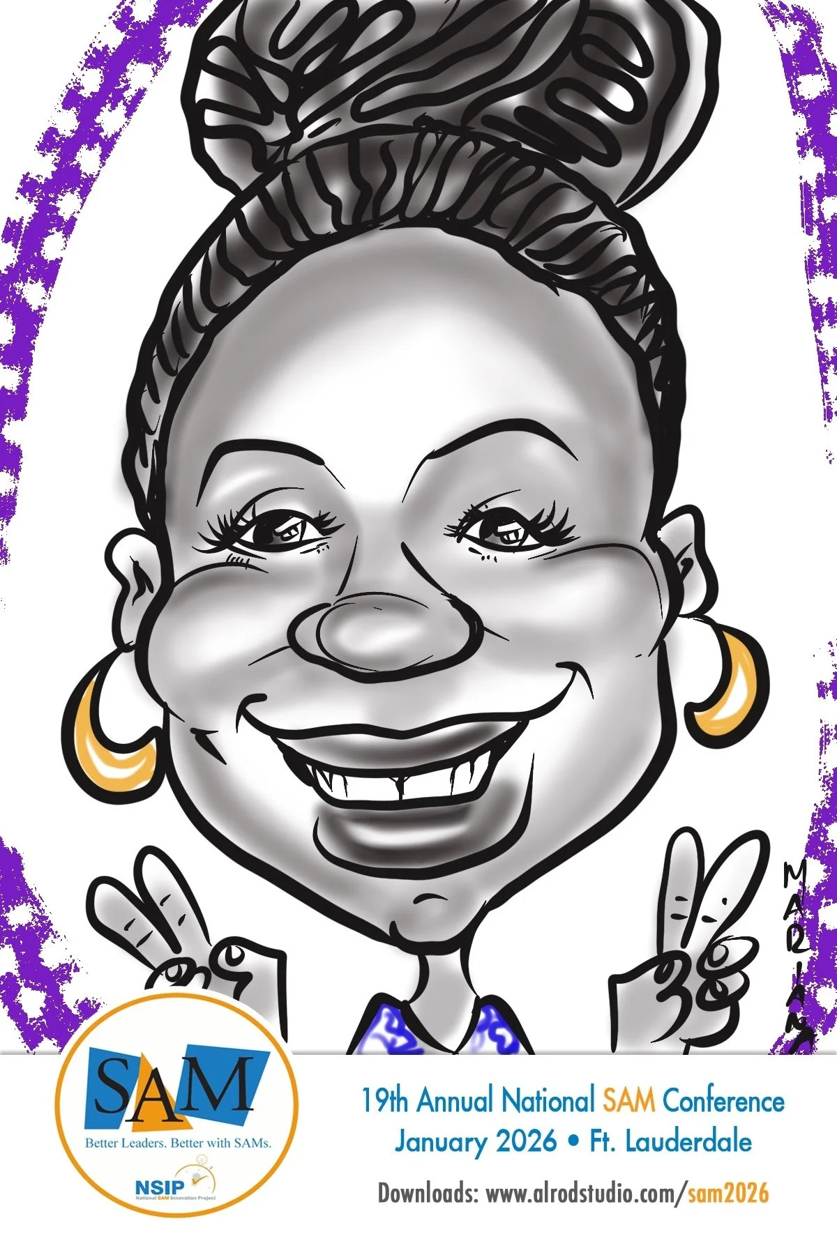 Ft. Lauderdale Florida Digital Caricature Artists