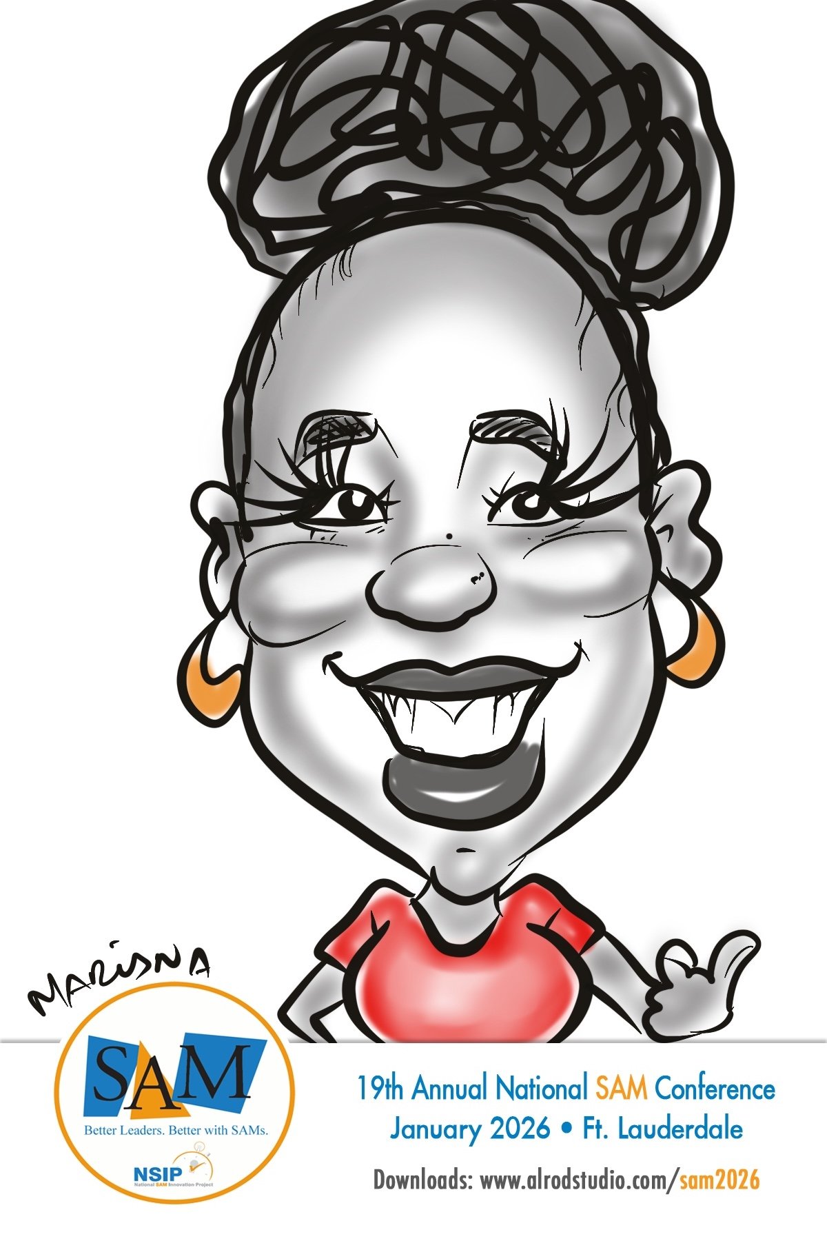 Ft. Lauderdale Florida Digital Caricature Artists