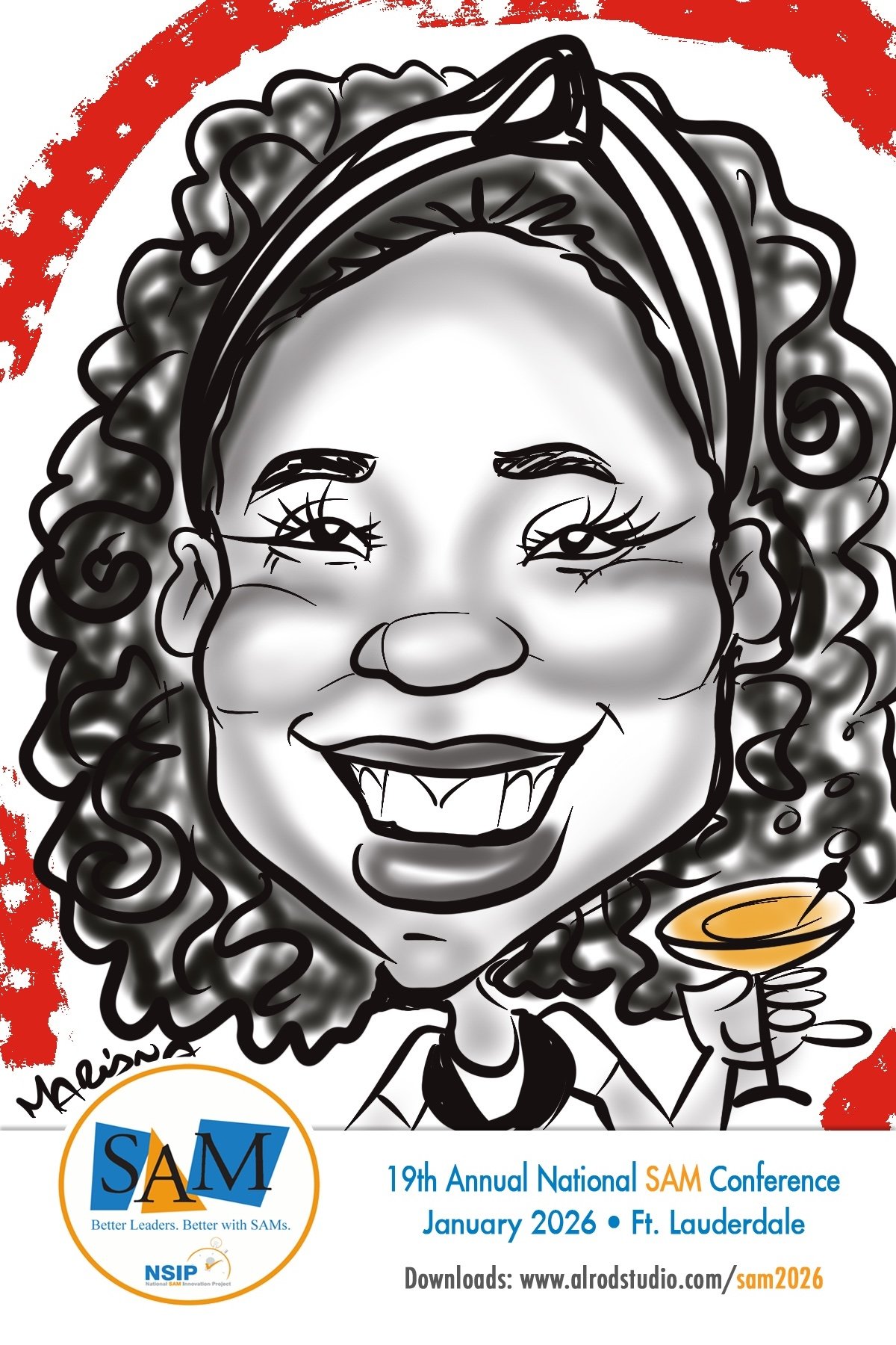 Ft. Lauderdale Florida Digital Caricature Artists