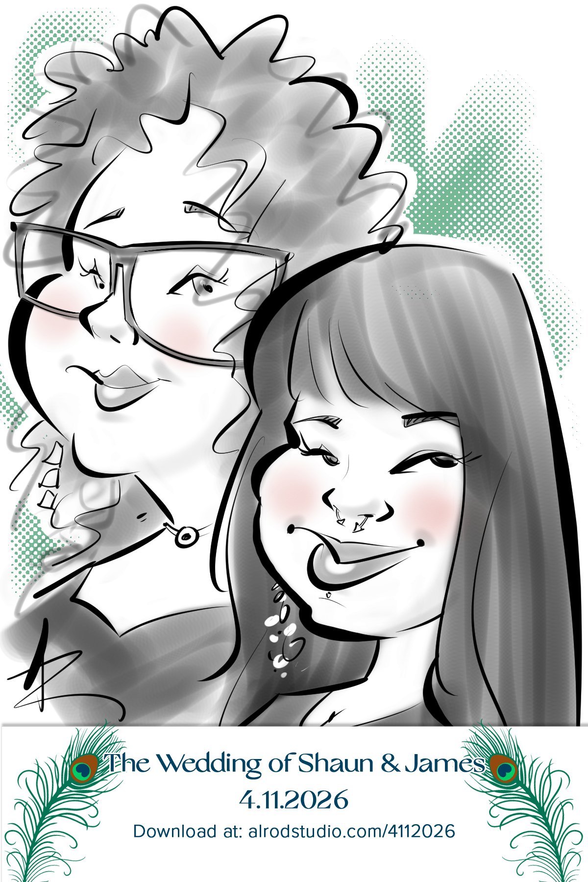 Miami Digital Caricatures 