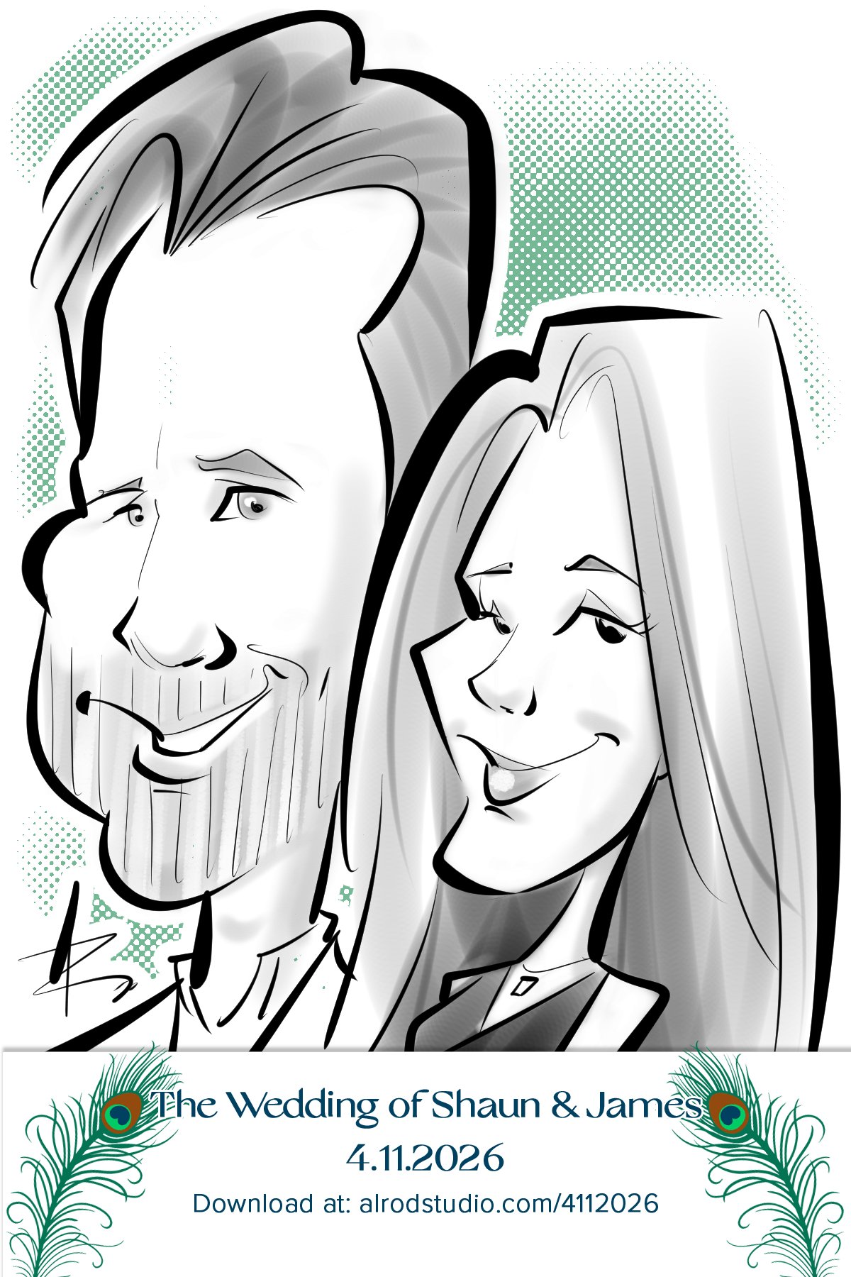 Miami Digital Caricatures 