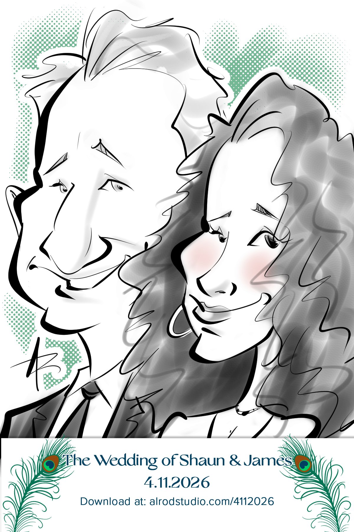 Miami Digital Caricatures 