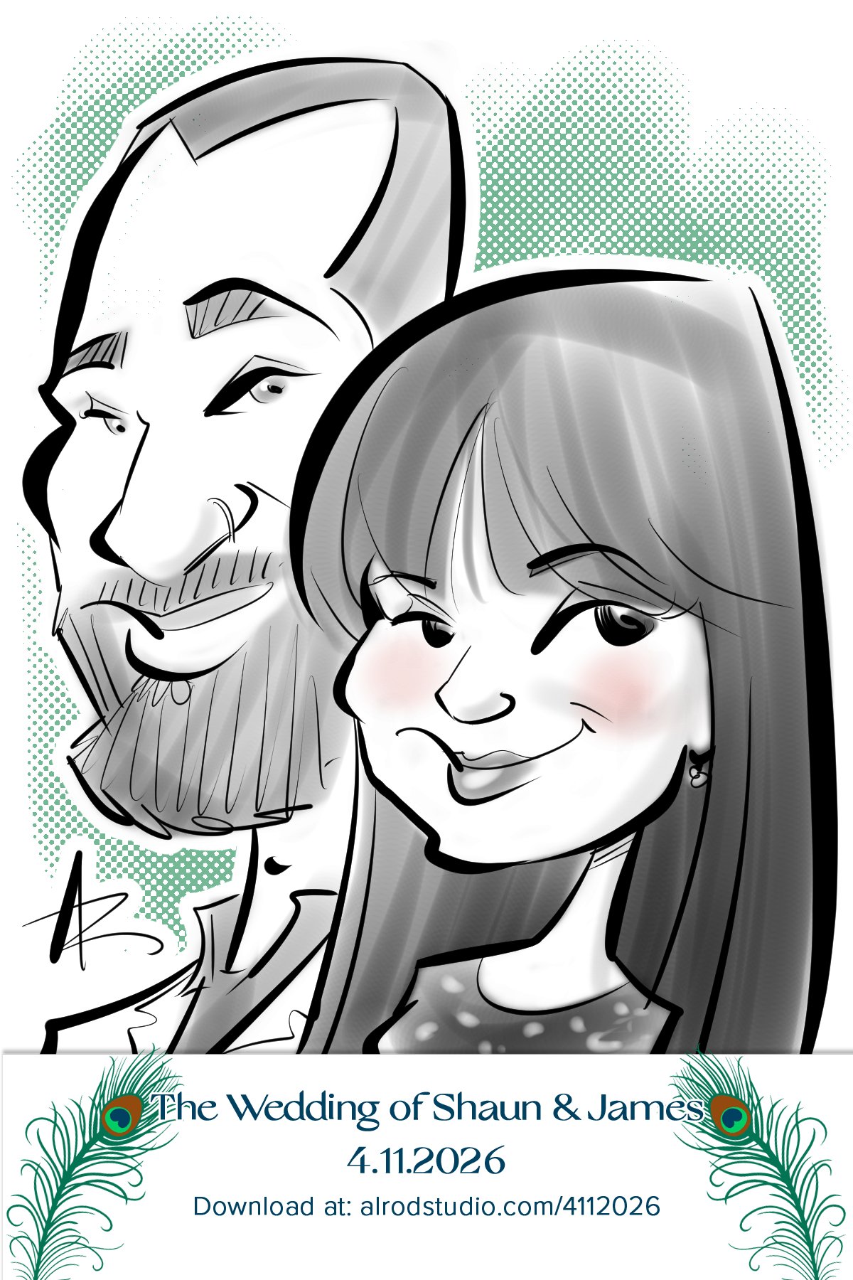Miami Digital Caricatures 