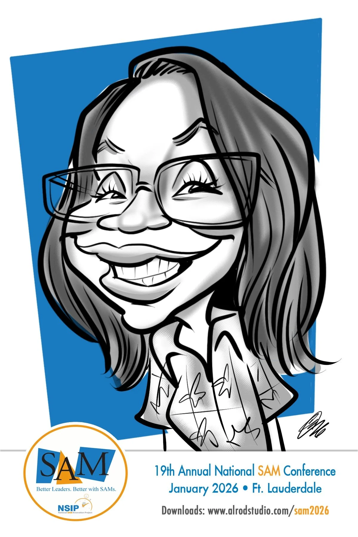 Ft. Lauderdale Florida Digital Caricature Artists