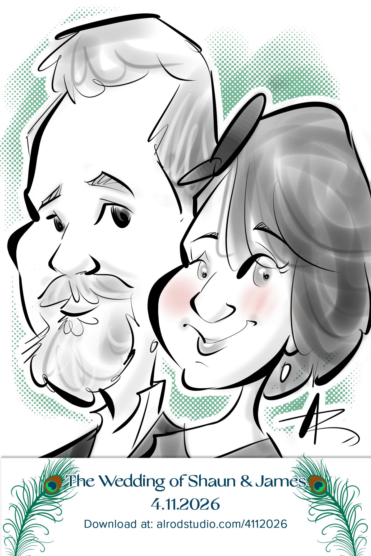 Miami Digital Caricatures 