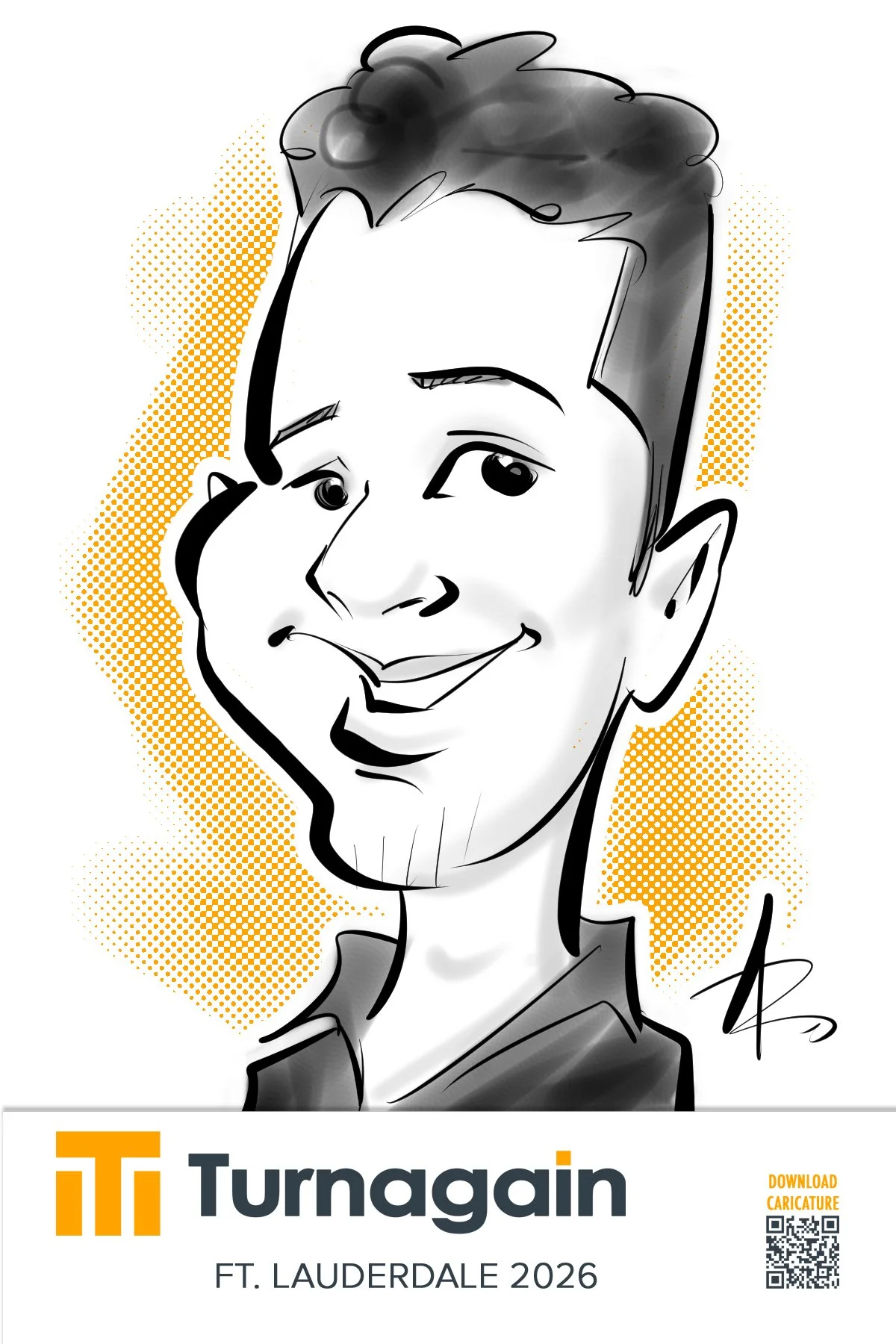 Ft. Lauderdale Digital Caricatures