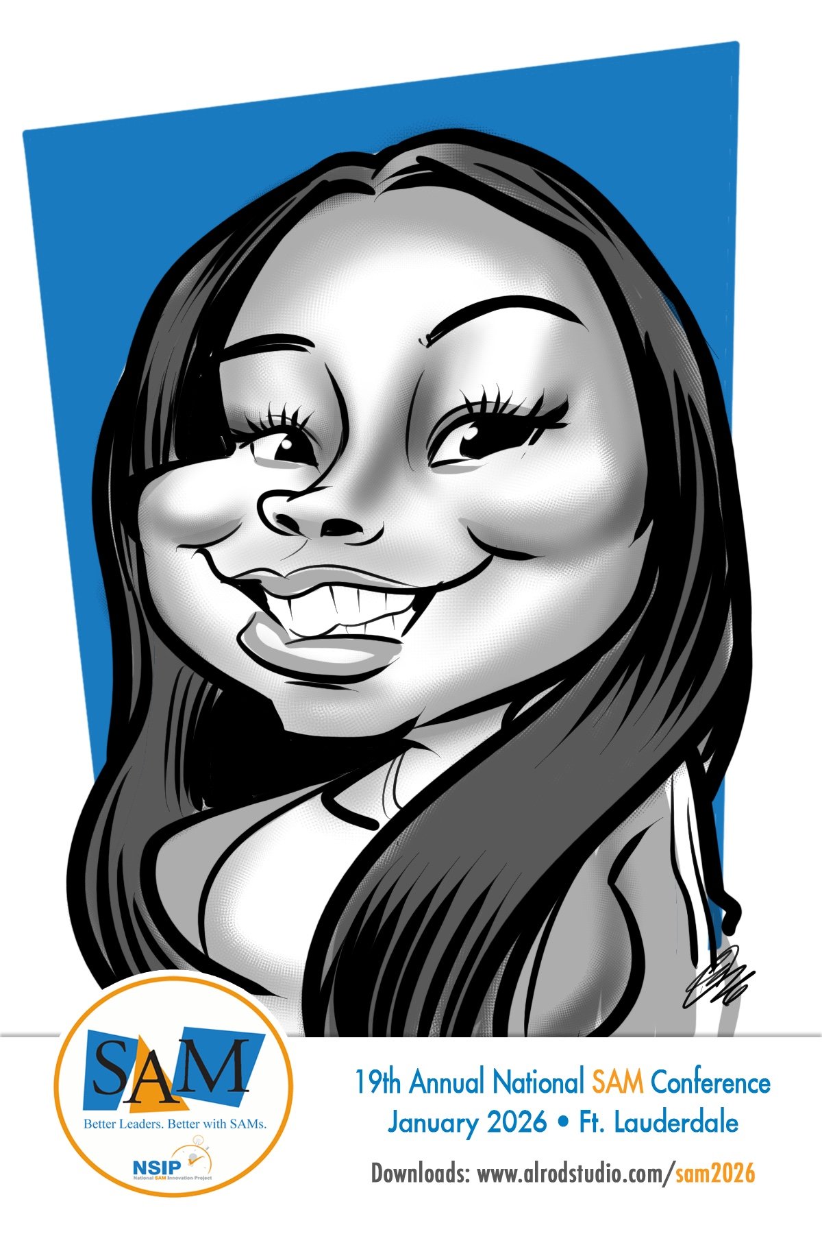 Ft. Lauderdale Florida Digital Caricature Artists