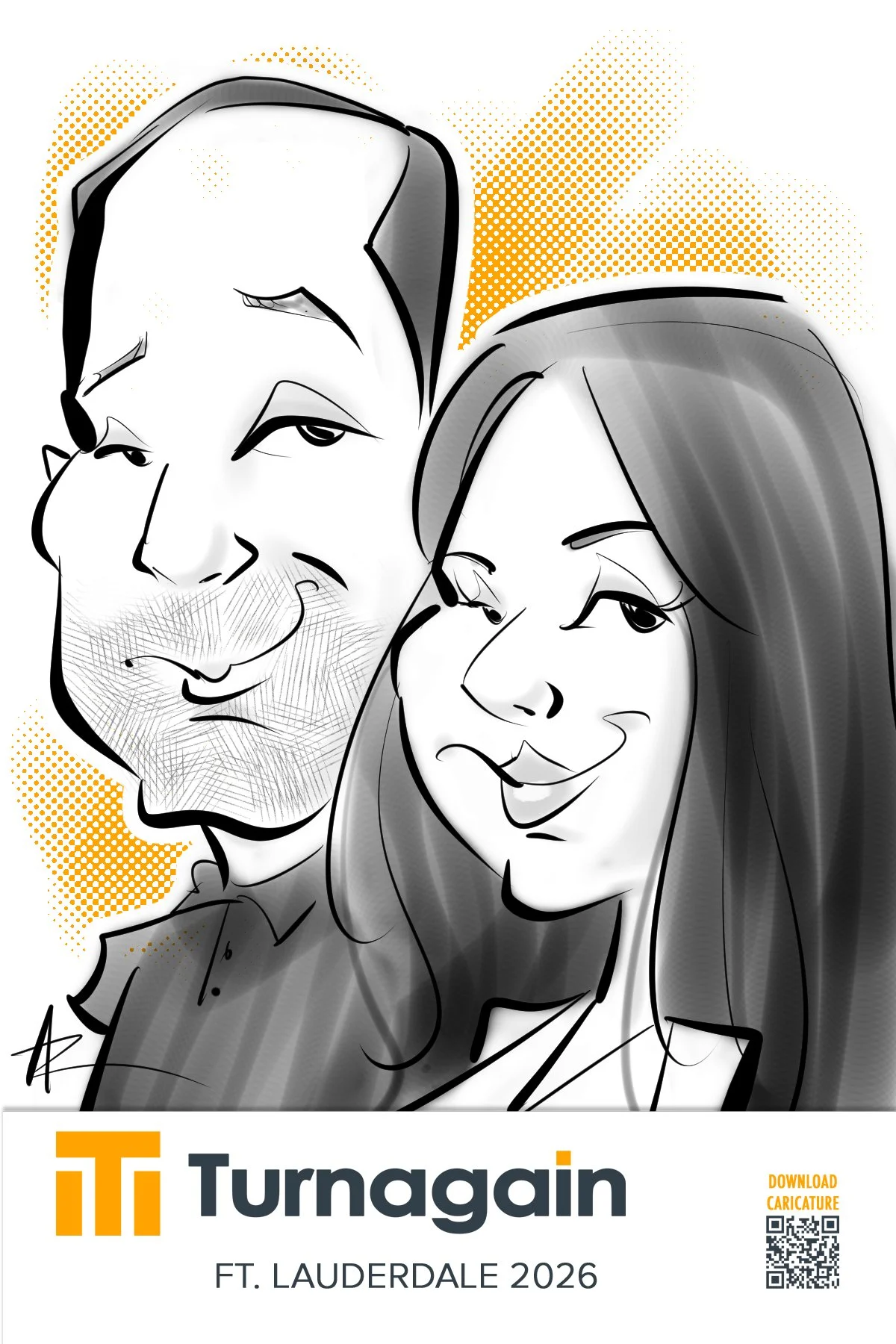 Ft. Lauderdale Digital Caricatures