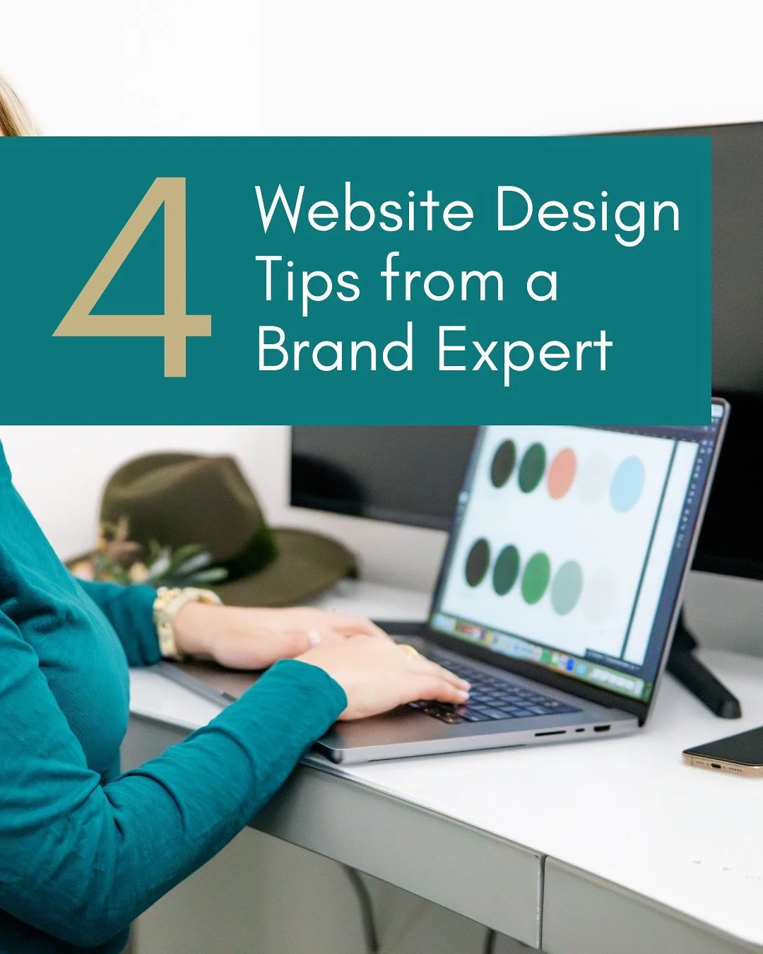 A great website isn&rsquo;t just about looking good - it&rsquo;s about working hard for your business. Here are 4 tips I use when designing sites that connect, convert, and stand the test of time:

1️⃣ Keep it clean + focused
2️⃣ Prioritize strong mo