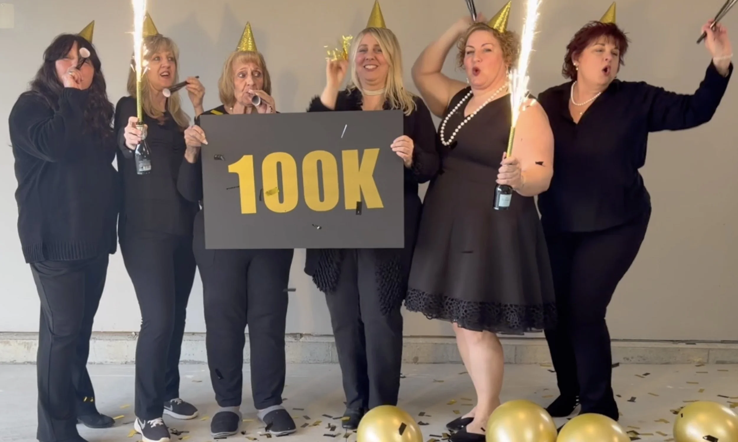 WE JUST HIT 100,000 SUBSCRIBERS!!!